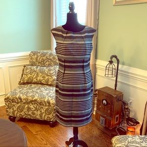 Calvin Klein Grey and Black Career Dress!